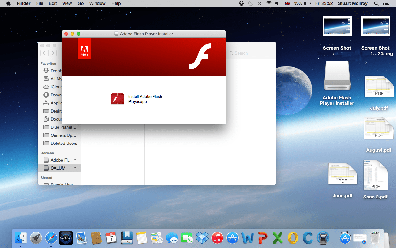 adobe flash player for mac 10.10